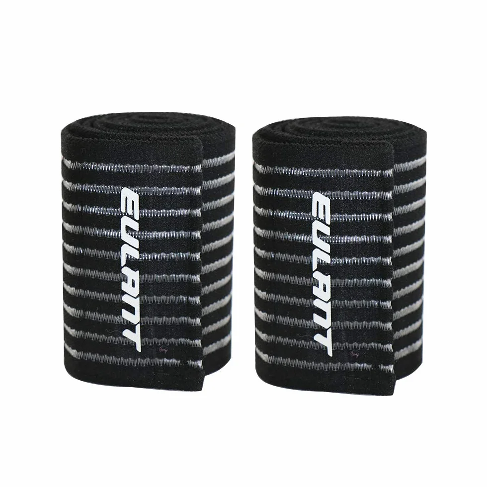 EULANT Vendaje de Compresion Deportiva 90cm 2pcs Proteccion Rodilla Tobillo Codo Voleibol Futbol