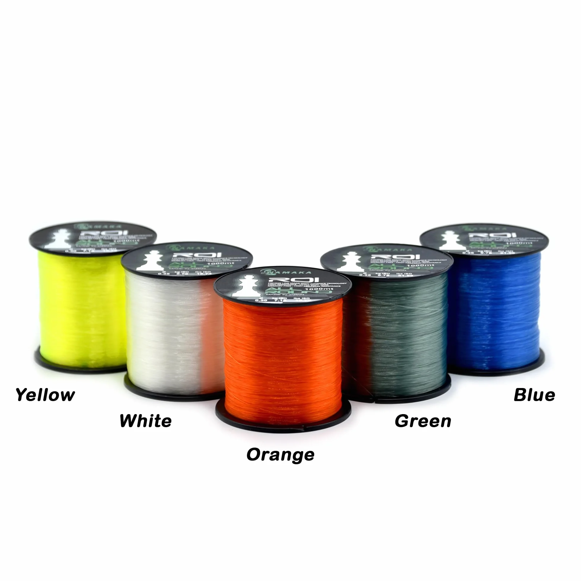Namaka Hilo ROI Fluorocarbon Coating Sedal de pesca All Round MT 1000 0,20-0,80 mm