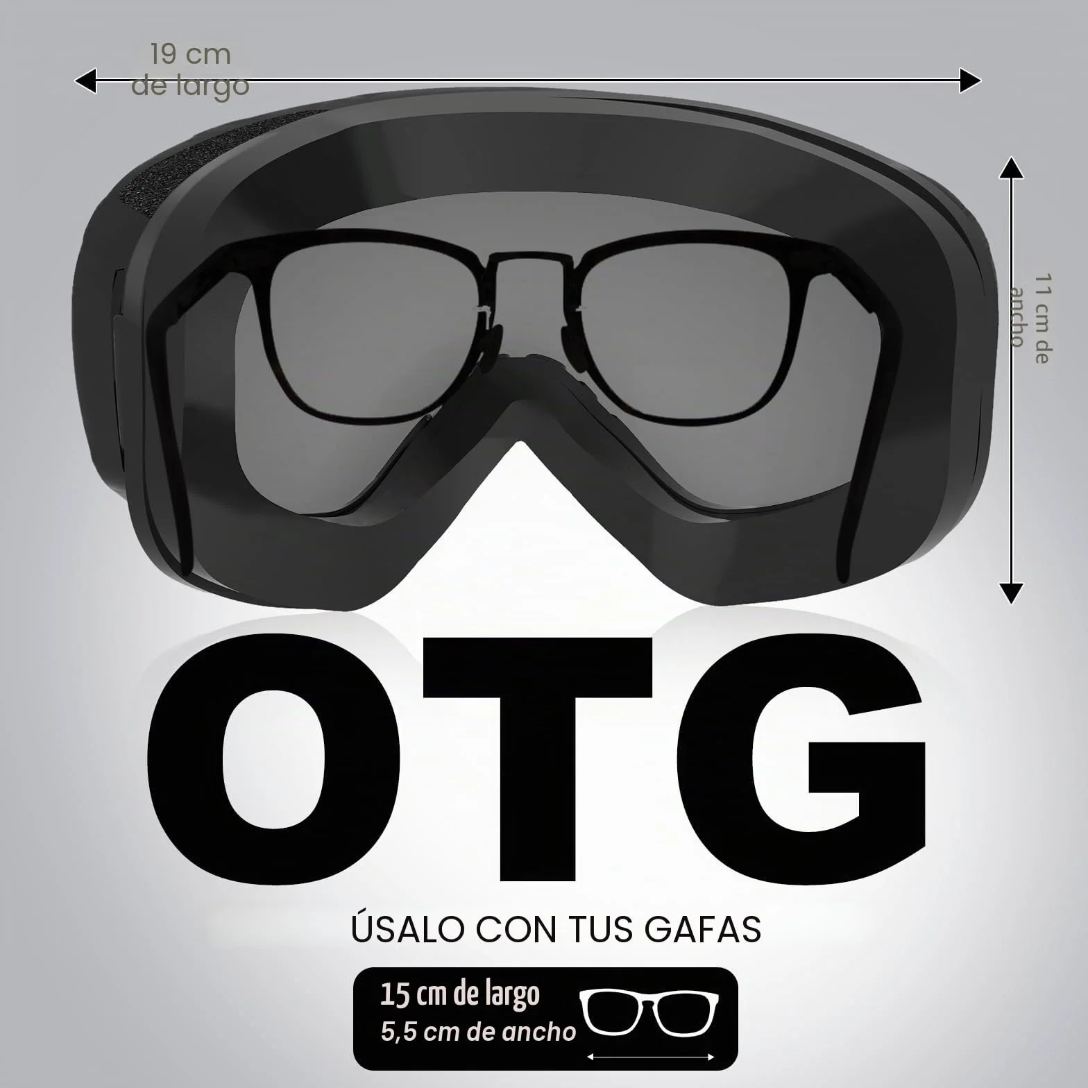 Gafas de esquí snowboard anti niebla para hombres mujeres jóvenes