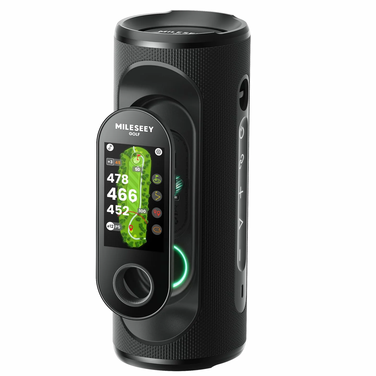 MiLESEEY GeneSonic Pro Telémetro de Golf GPS Portátil Desmontable 43000 Campos Precargados sin Suscripción Pantalla Táctil