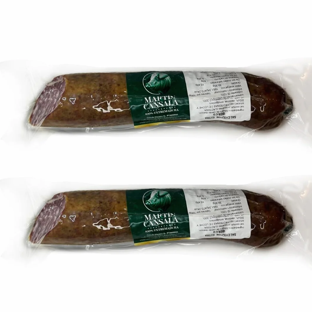 Pack 2 Salchichón Ibérico Cular Sin Gluten 2x500g Total 1kg