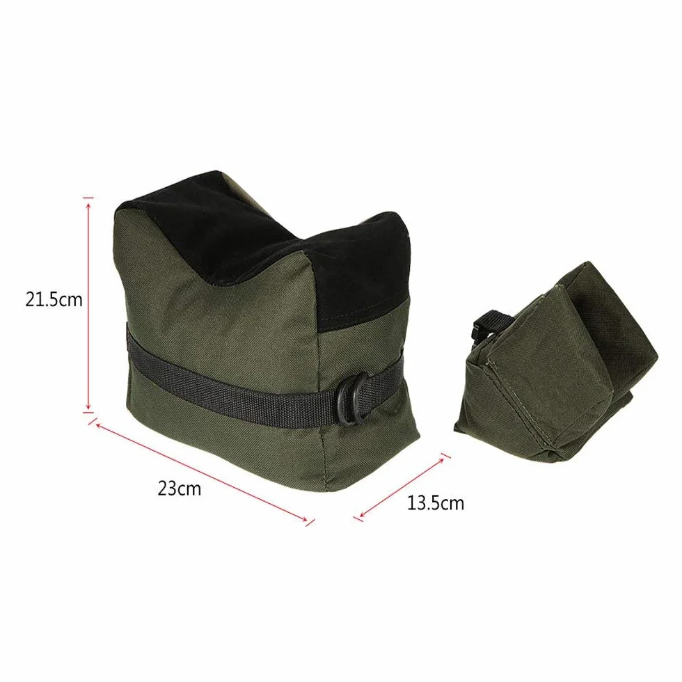 Soportes para Armas Resto Bolsa Apoyo de Arma Banco de Tiro Delantero Trasero para Rifles Pistola de Aire