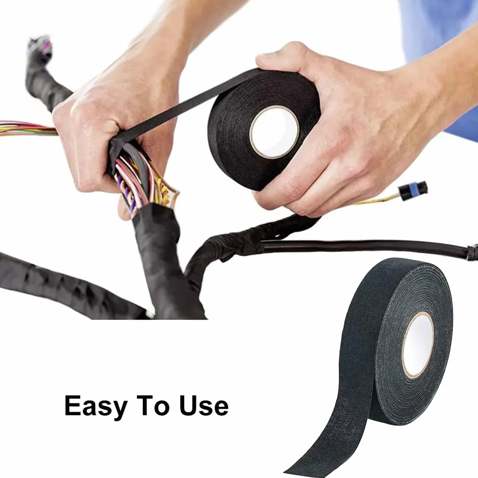 KARELLS Cinta de Hockey Autoadhesiva 25 m x 25 mm Negro