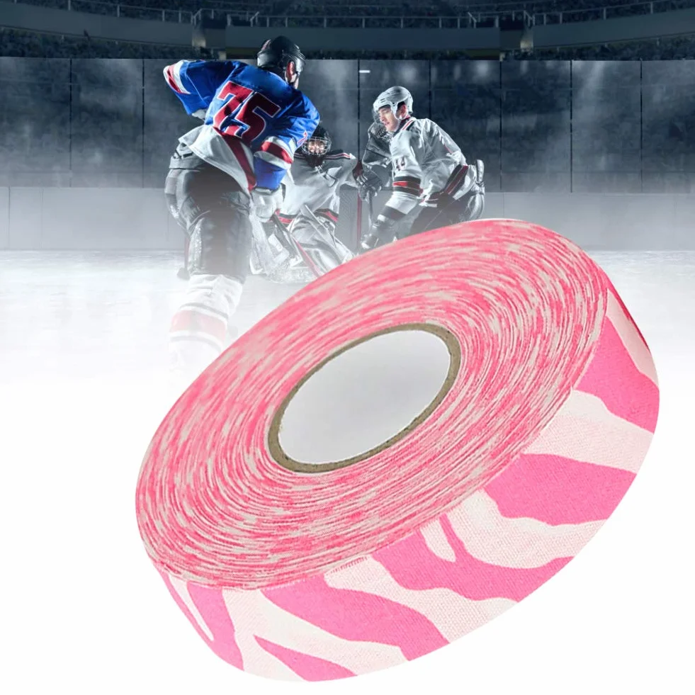 Cinta de Hockey 2,5cm x 25m Rollo Protector para Palo de Hockey sobre Hielo