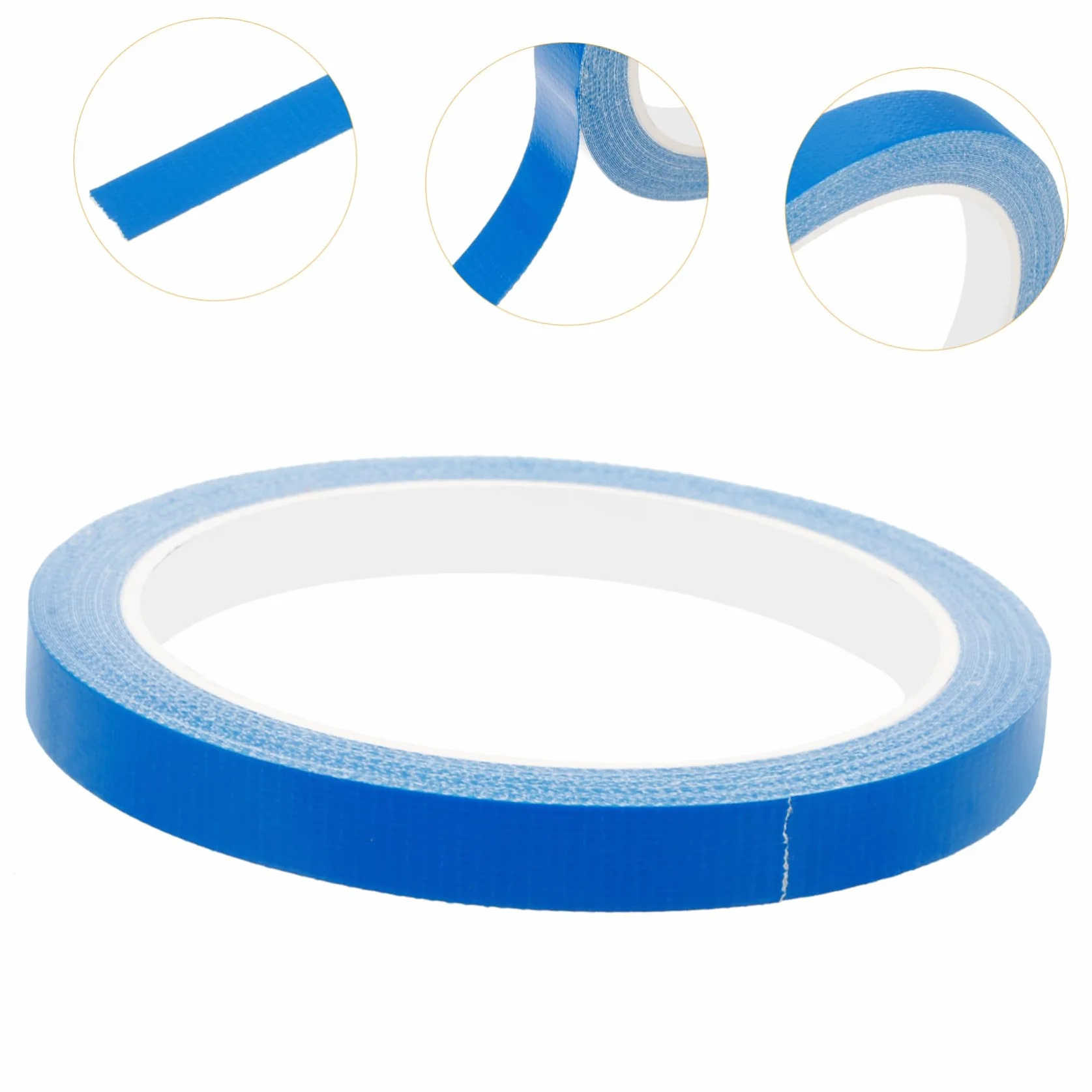 Toyvian Cinta de Borde de Raqueta Adhesivo Doble Cara Alta Resistencia Tenis Anticolisión Buffer de Mesa Portátil Rojo