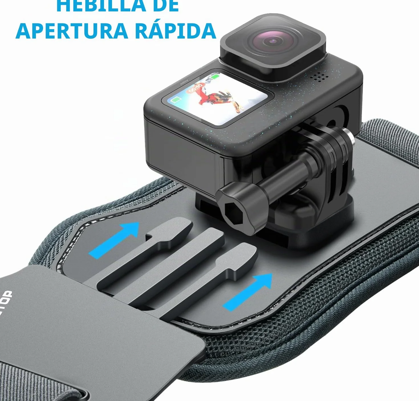 Arnés para Teléfono Móvil Pecho Soporte Correa Chest Mount Compatible iPhone Samsung GoPro 13/12/11/10/9/8 dji Osmo Cámaras Acción POV VLOG