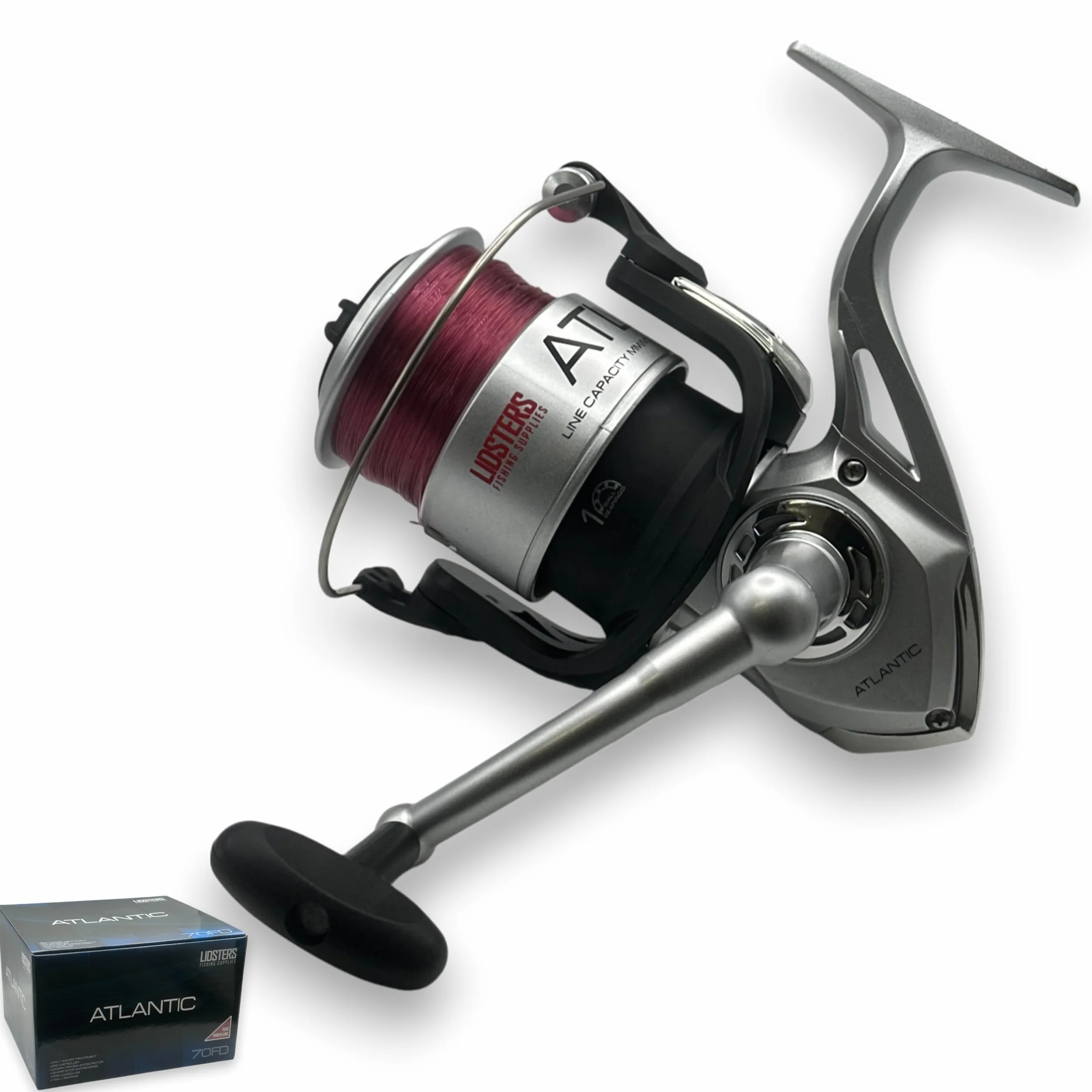 Atlantic 7000 FD carretes grandes para pesca marítima línea 70