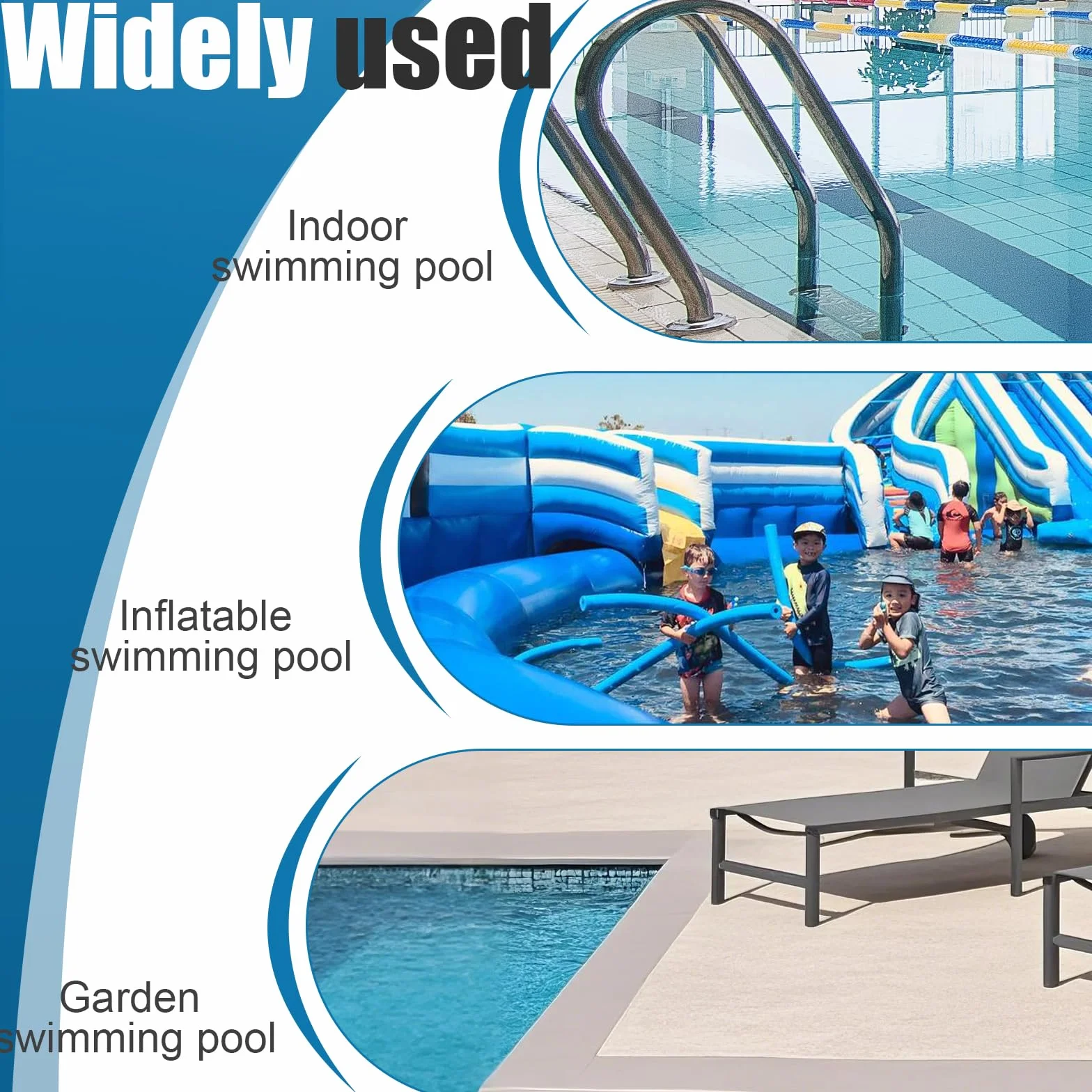 Cinturón de resistencia de natación ajustable 2,5-9 m para entrenamiento de niños y adultos