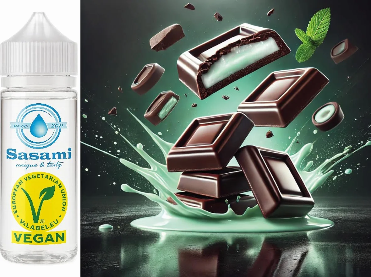 Before nine - menta chocolate aroma concentrado - Vegano - Sasami - 10ml