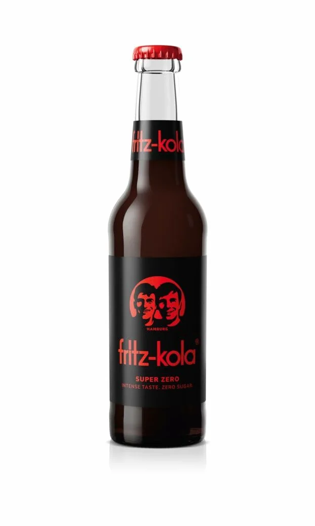 fritz-kola super zero (0,33l) x 24 unidades