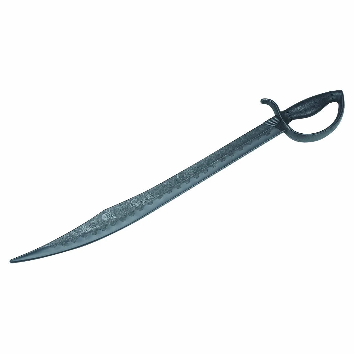 Pirata Cutless Sabre Espada Entrenamiento Polipropileno Negro