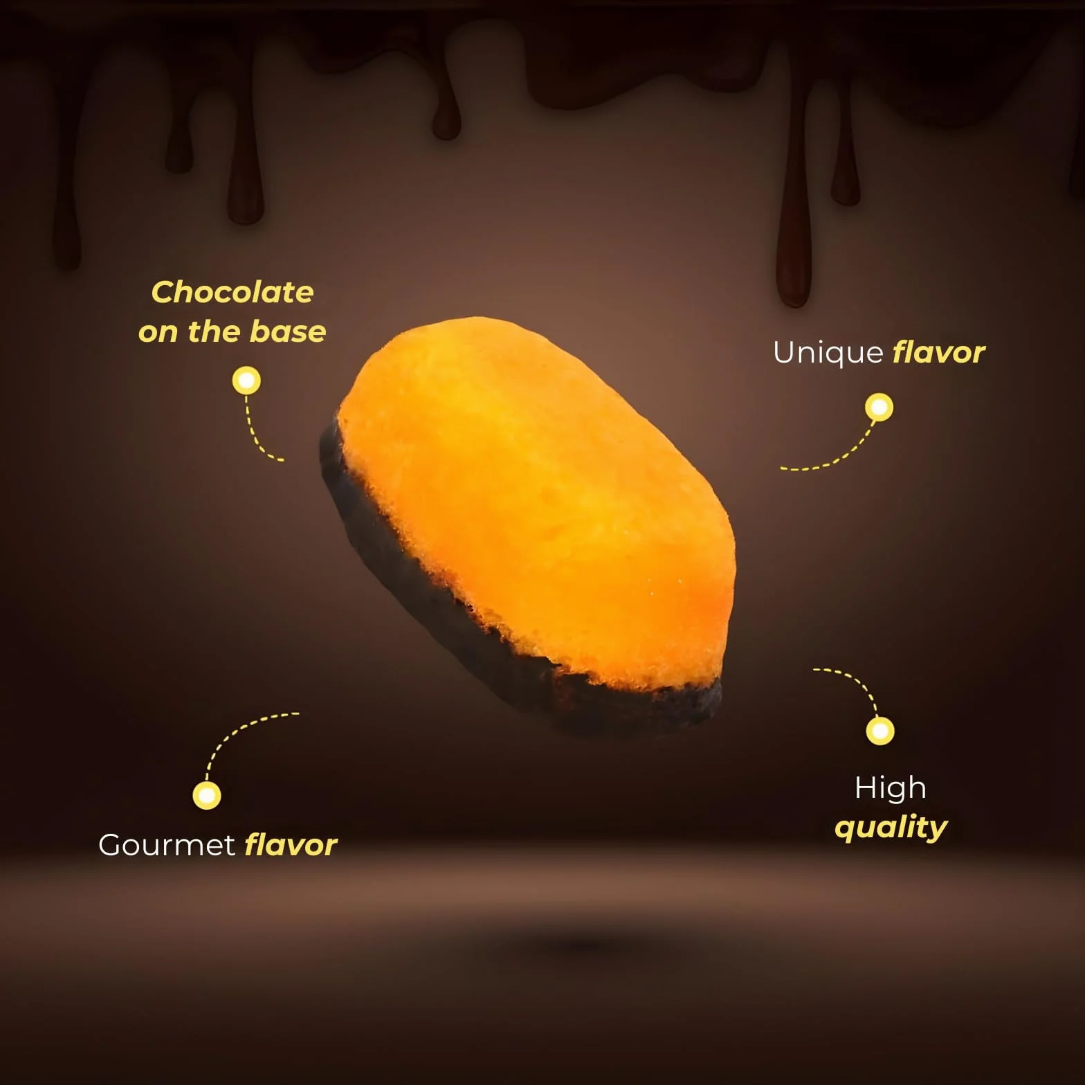 LAPASION - Bizcocho Borracho con chocolate | Bollería y Dulces |Bizcochos | Limón y Sal | Sobaos |Chocolate | 2 Kg