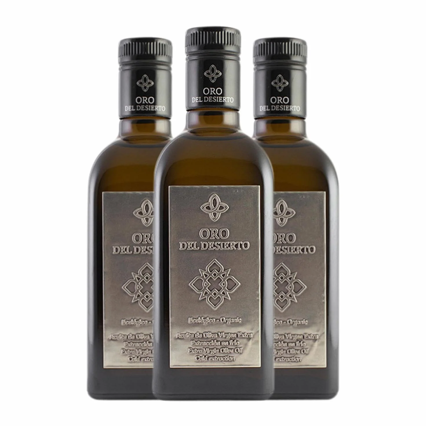 Aceite Oro del Desierto Coupage Botella Medium 50 cl Caja de 3