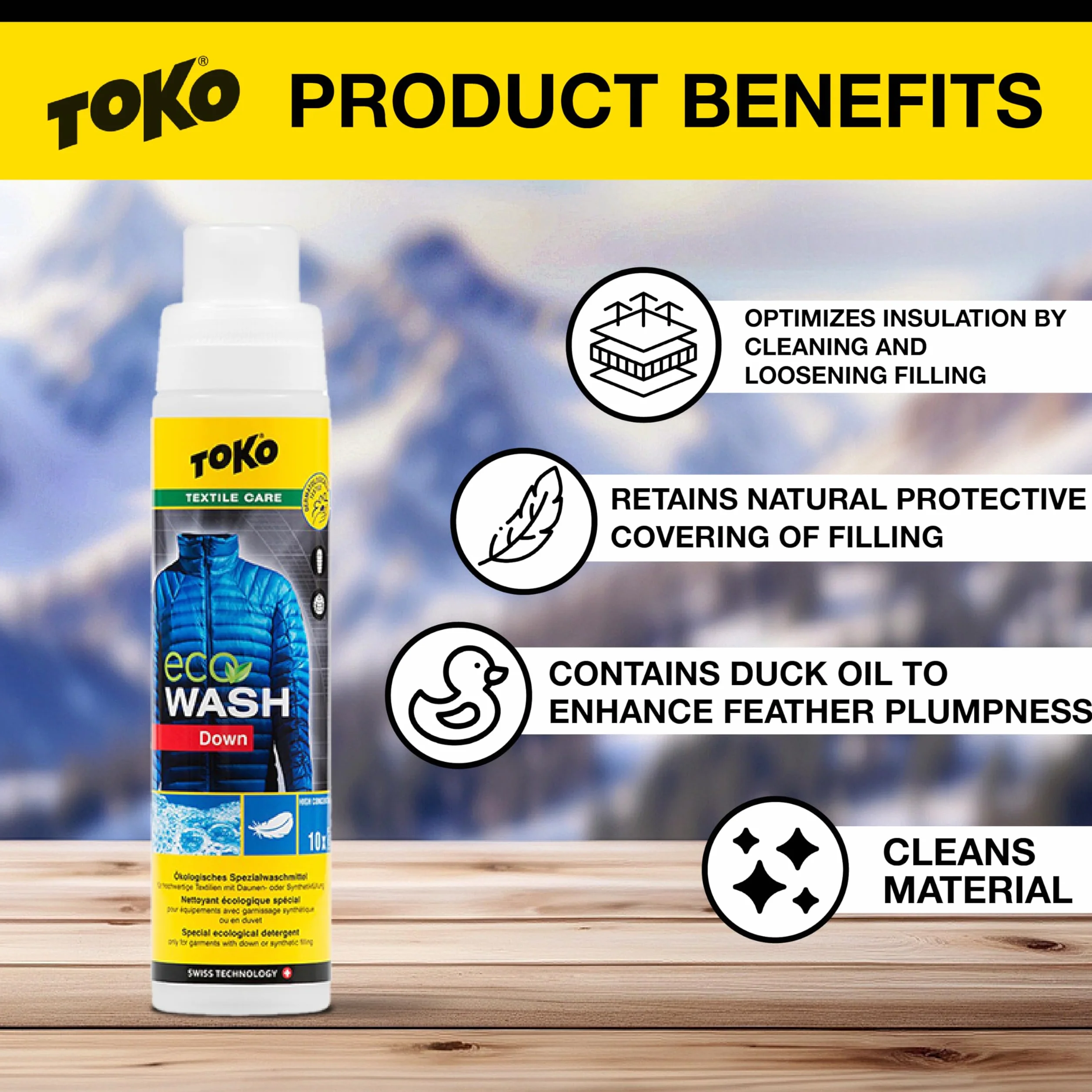 Toko Plumón Eco Down Wash