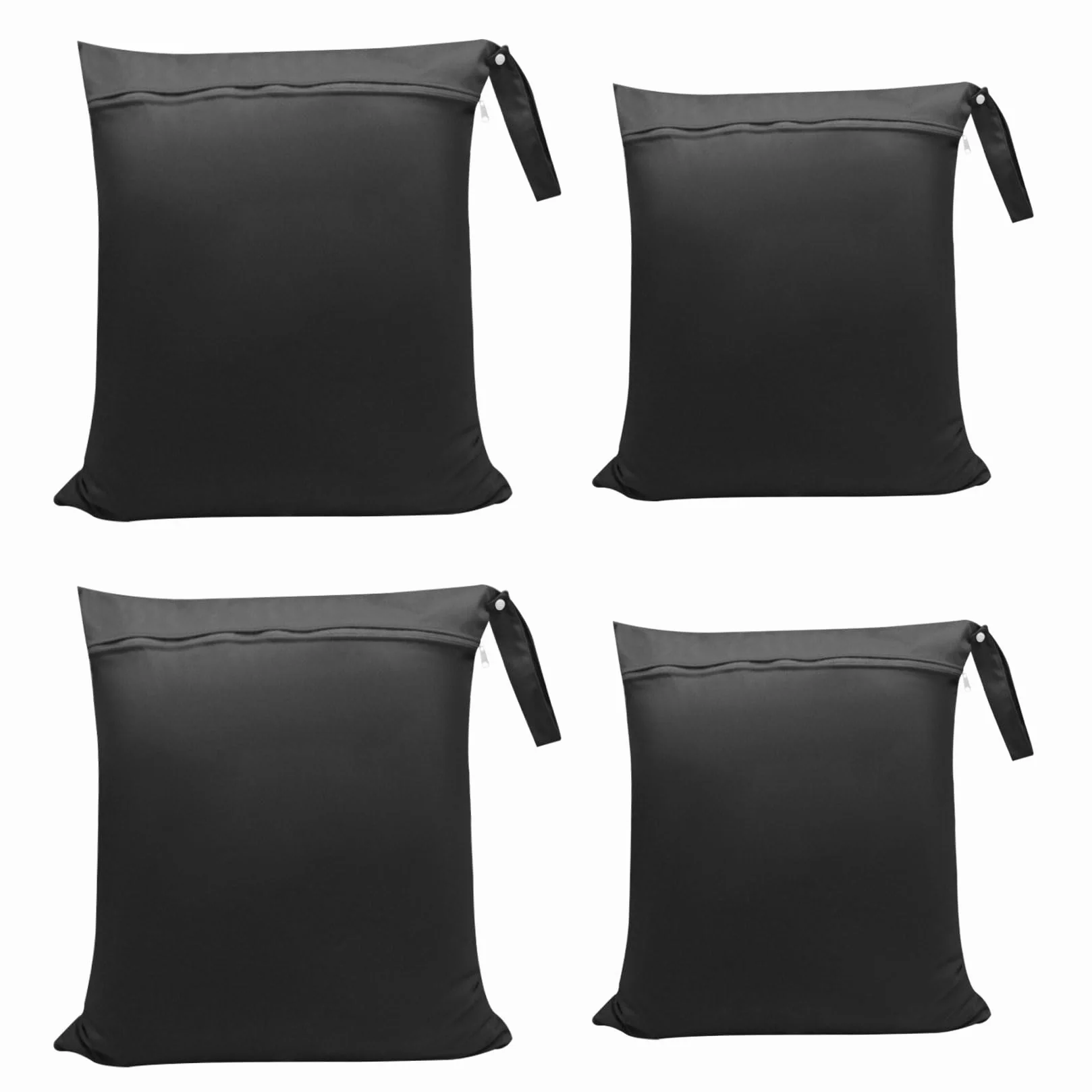 Bolsa Impermeable para Traje de Baño Mojado, Bolsa Mojada para Natación con Cremallera, 4 Piezas para Mujer Playa