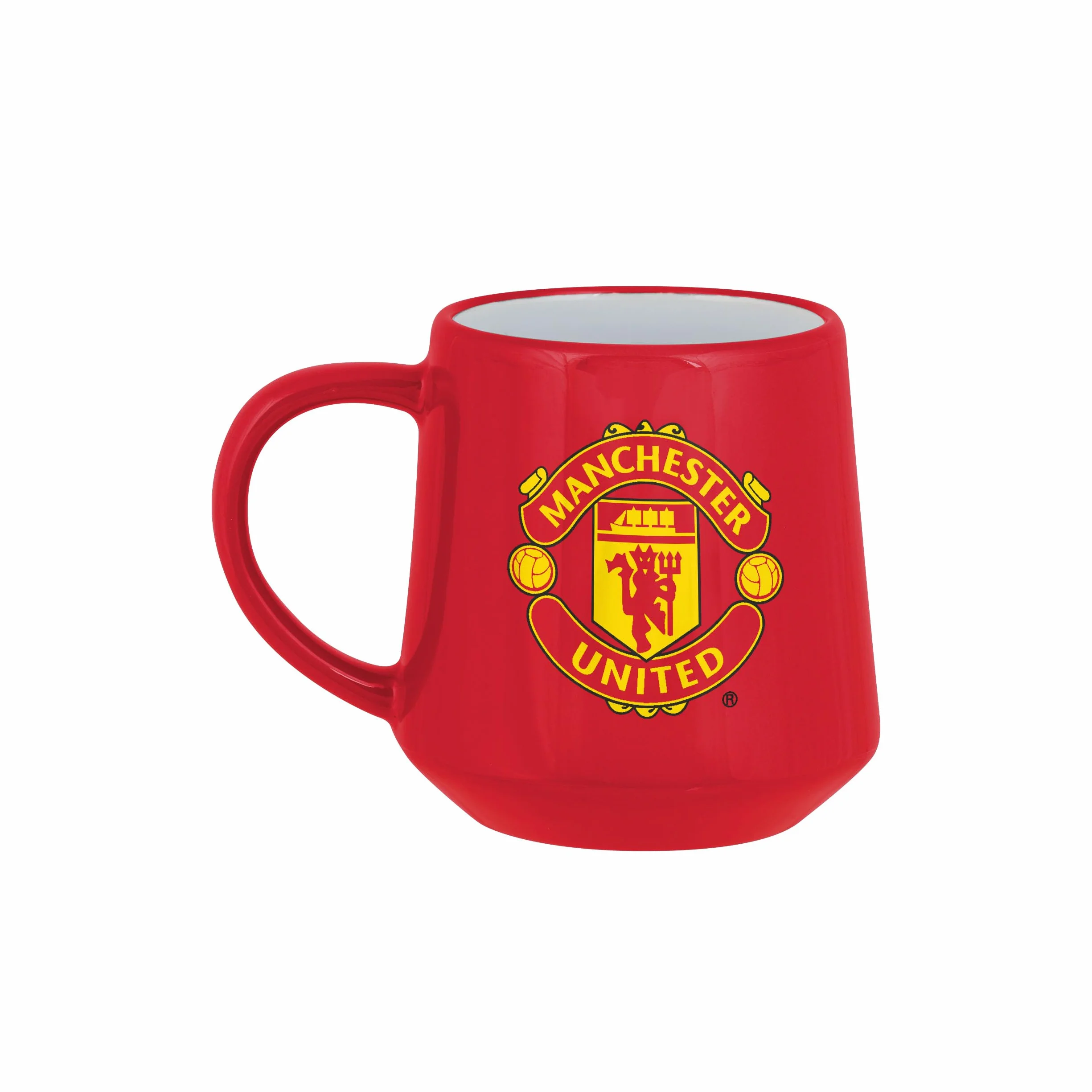 FOCO Taza con licencia oficial Manchester United FC roja