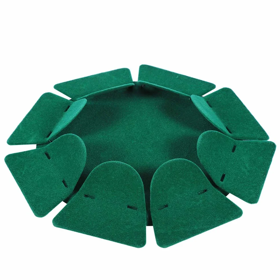 Plato de Golf Putter Superficie de Flocado Entrenamiento Preciso Agujero Copa Interior Aire