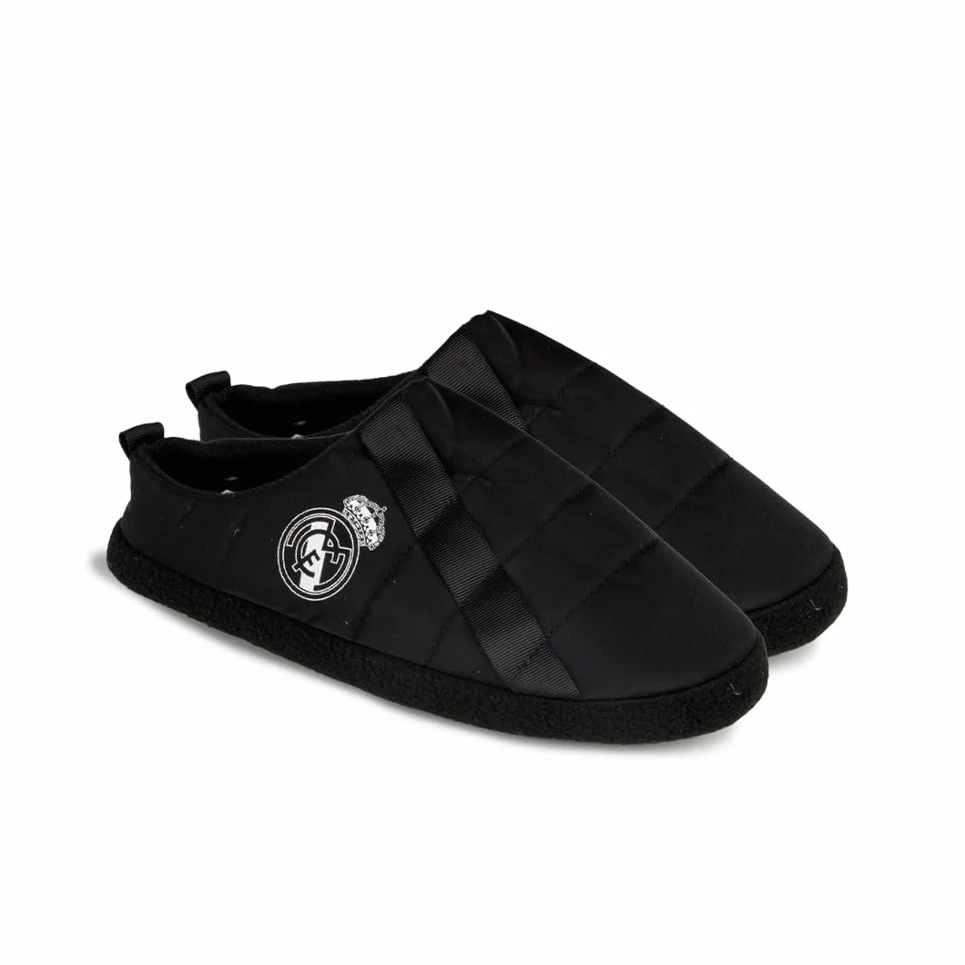 MARPEN SLIPPERS, Oficiales Licenciadas Acolchadas Real Madrid CF, Zapatillas de Casa y Viaje para Hombre o Mujer