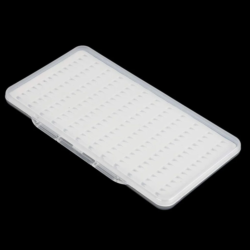 Cajas de pesca de espuma delgada gran capacidad tapa transparente competición