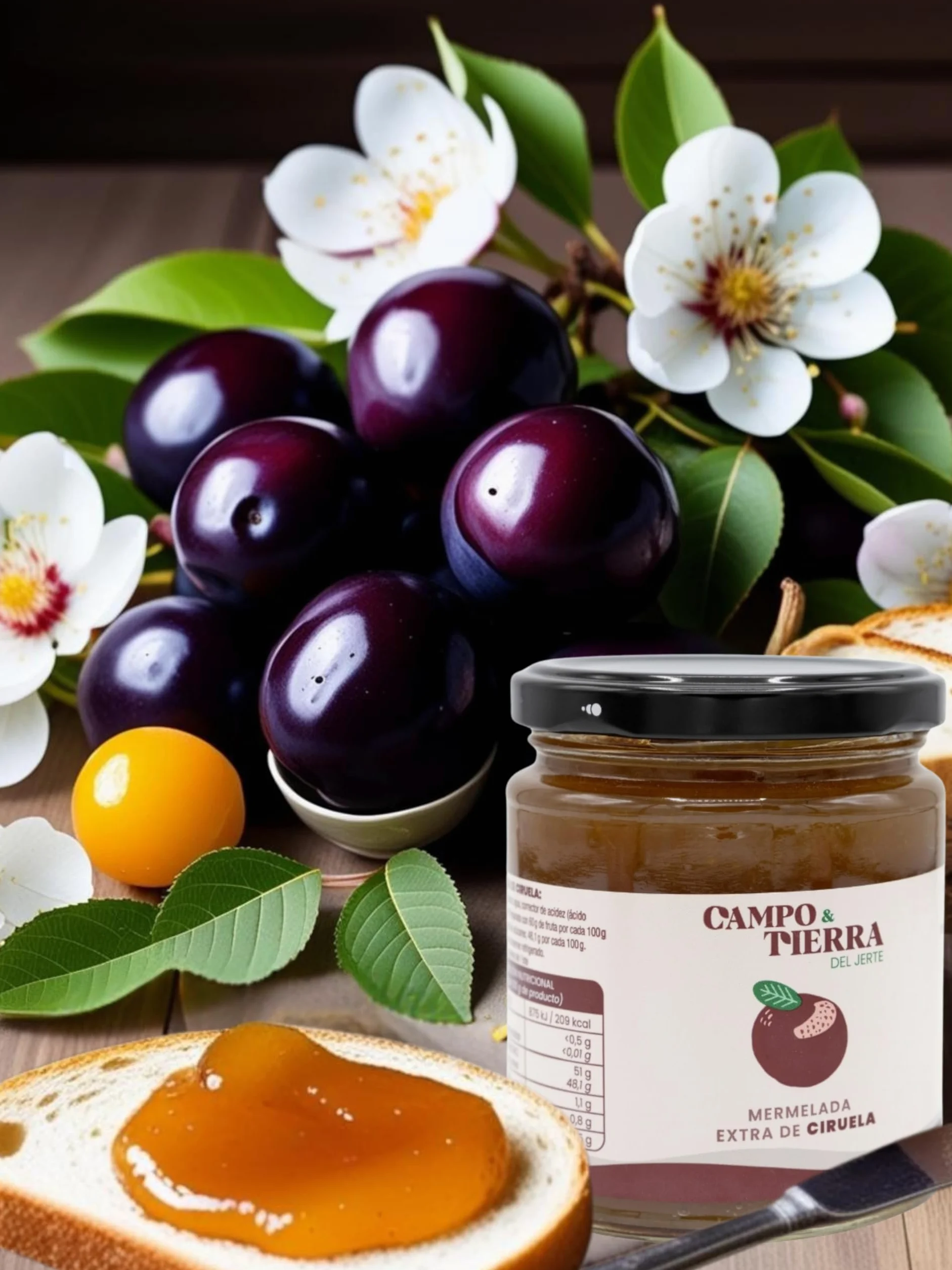 Mermelada de Ciruela con Frutas de Temporada - Pack 6 unidades