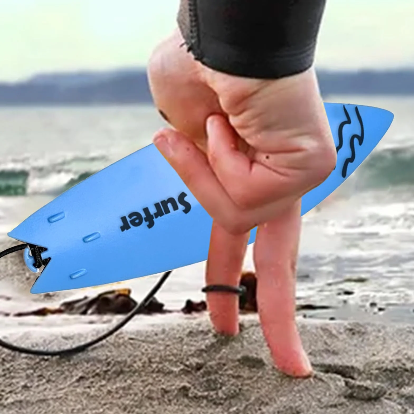Tabla de Surf de Dedos 12*3.8*0.2cm Juguete Surfing