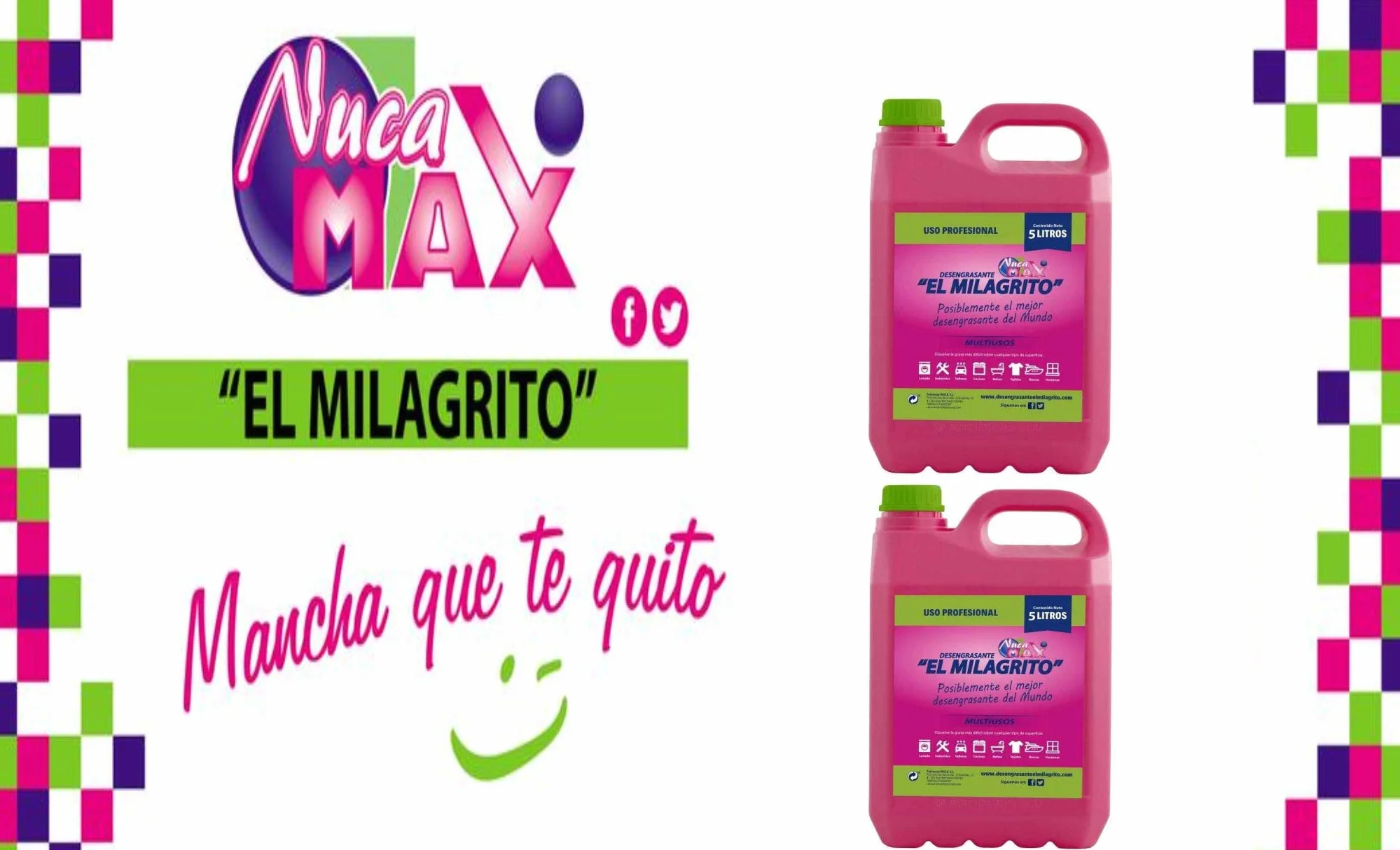 EL MILAGRITO Pack 2 DE 5 litros