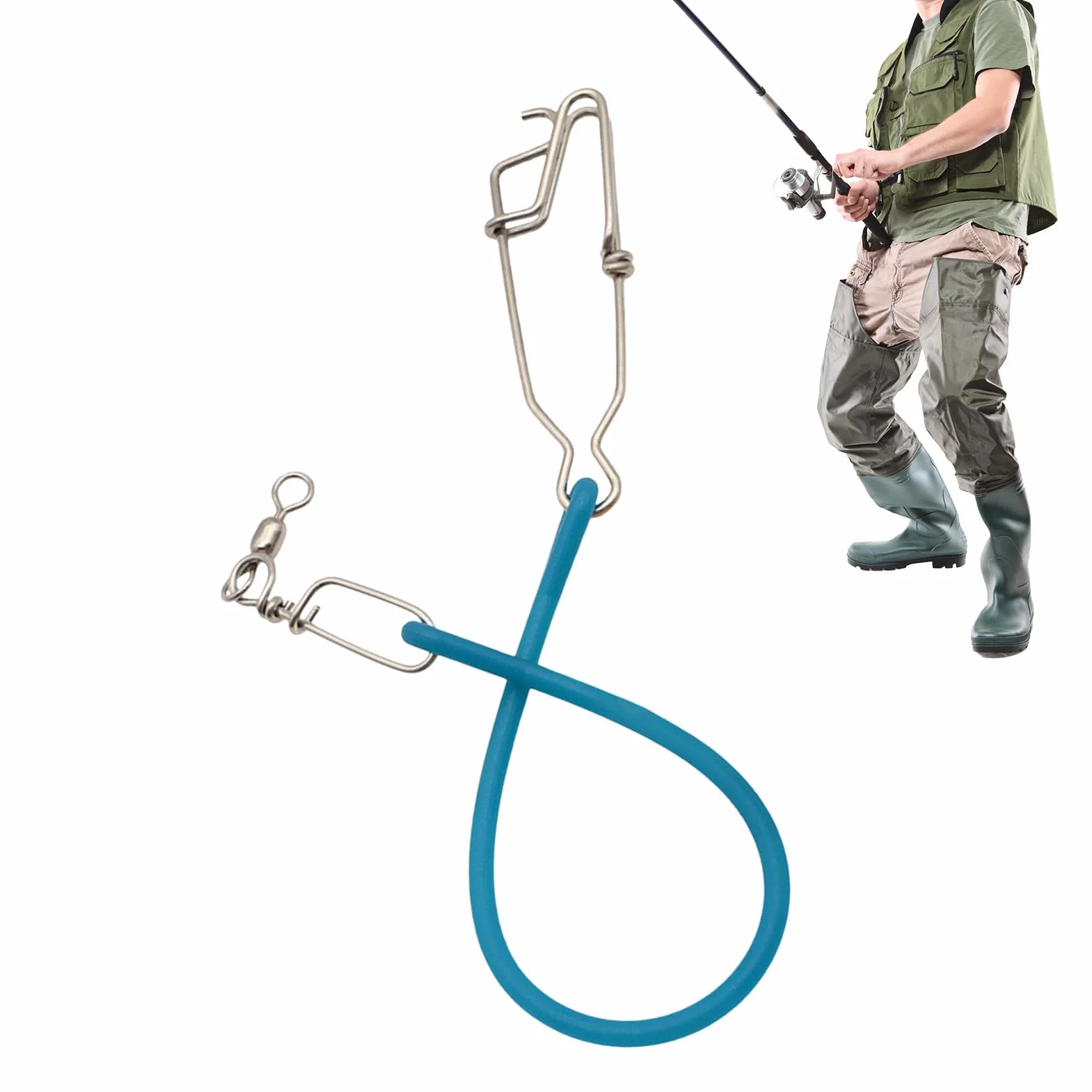 Amortiguador para Cañas de Pescar con Remolque, Pesado, para Pesca, Buceo, Surf, Barcos Marinos