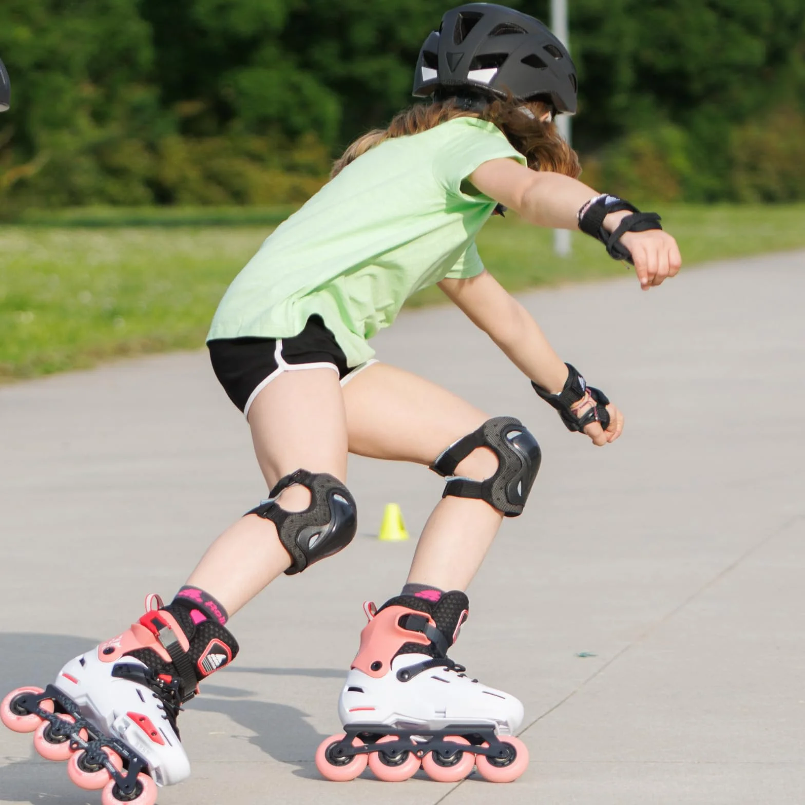 Rollerblade Apex Patines en línea 2025 Platinum/Coral