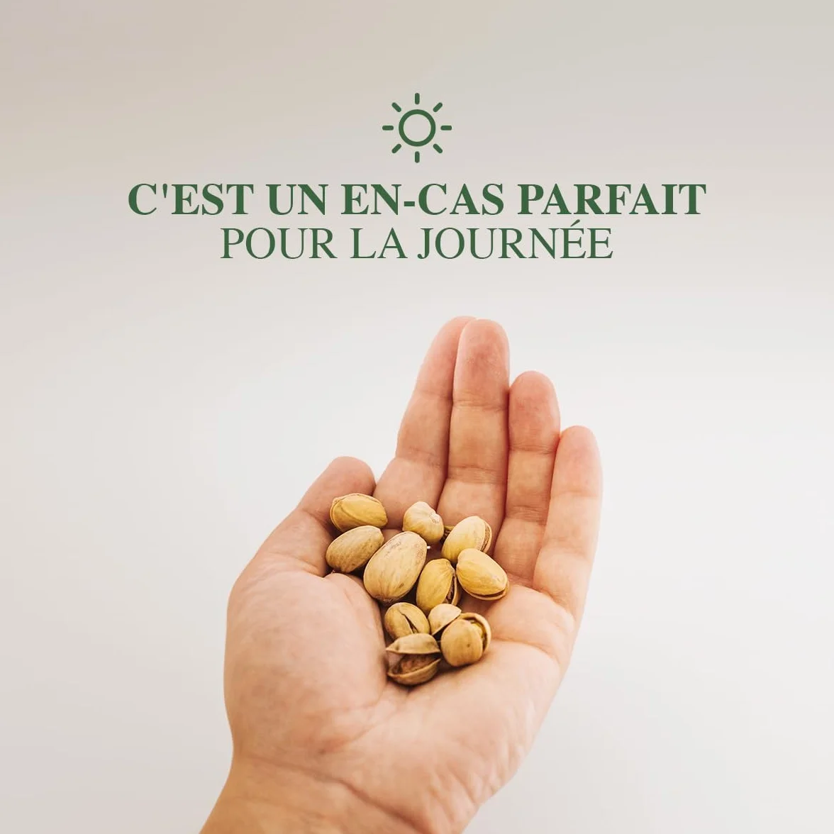 PISTAMED - Pistachos con Cáscara Sin Sal Tostados Artesanalmente - Alto Contenido en Fibra - Apto Veganos y Sin Gluten - Pack 10 x 100 g Formato Individual - Origen España - Snack Natural