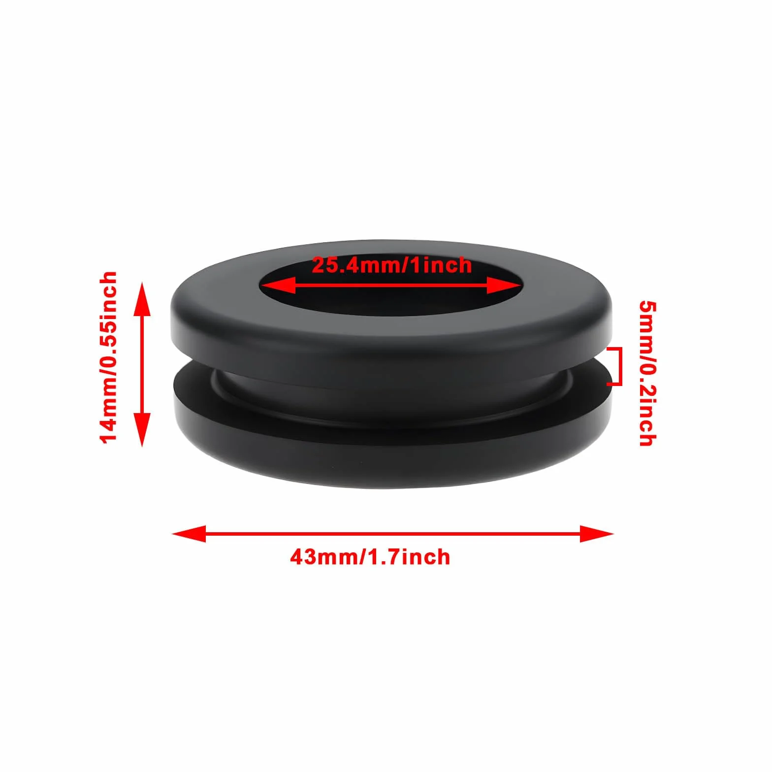 Ojal Aislante para Ventilación del Tanque de Combustible Compatible con Club Car