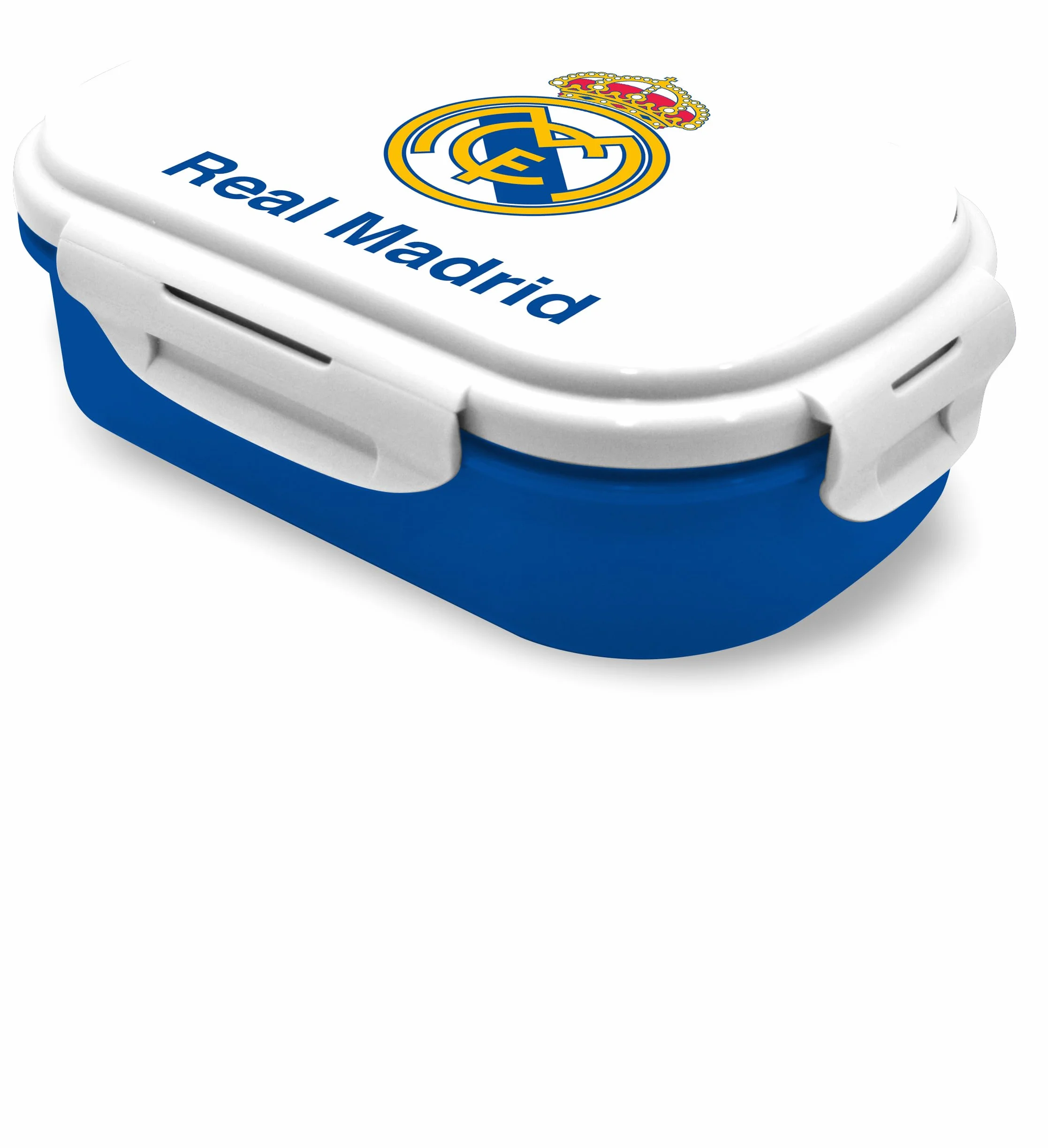 Fiambrera Sandwichera Real Madrid con Dos Compartimentos y Cubierto