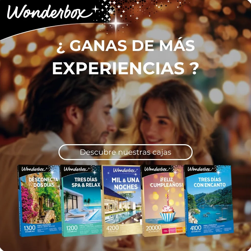 WONDERBOX Regalo Cena para Dos 1100 Restaurantes Seleccionados
