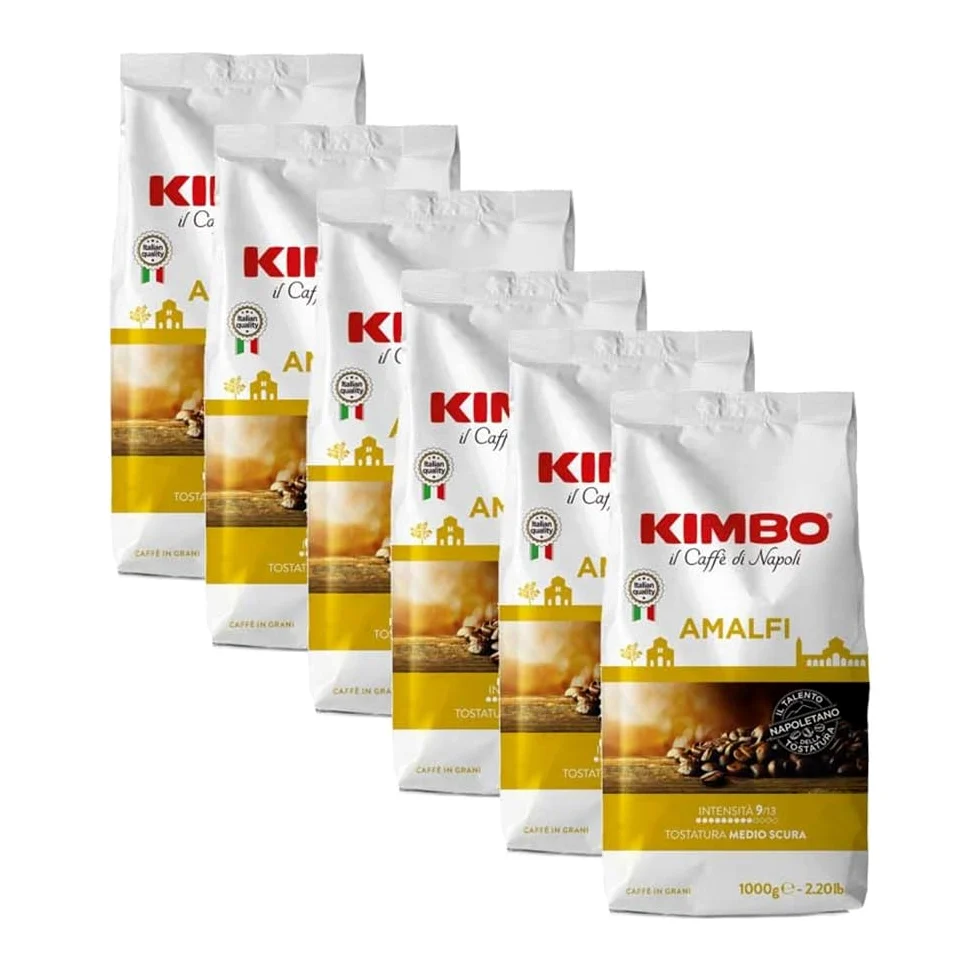 Café en grano Kimbo Amalfi 1 kg x 6