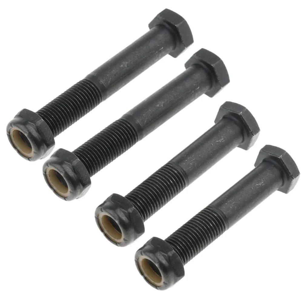 Juego de 2 tornillos de repuesto para monopatín Kingpin Longboard M10 x 65 mm