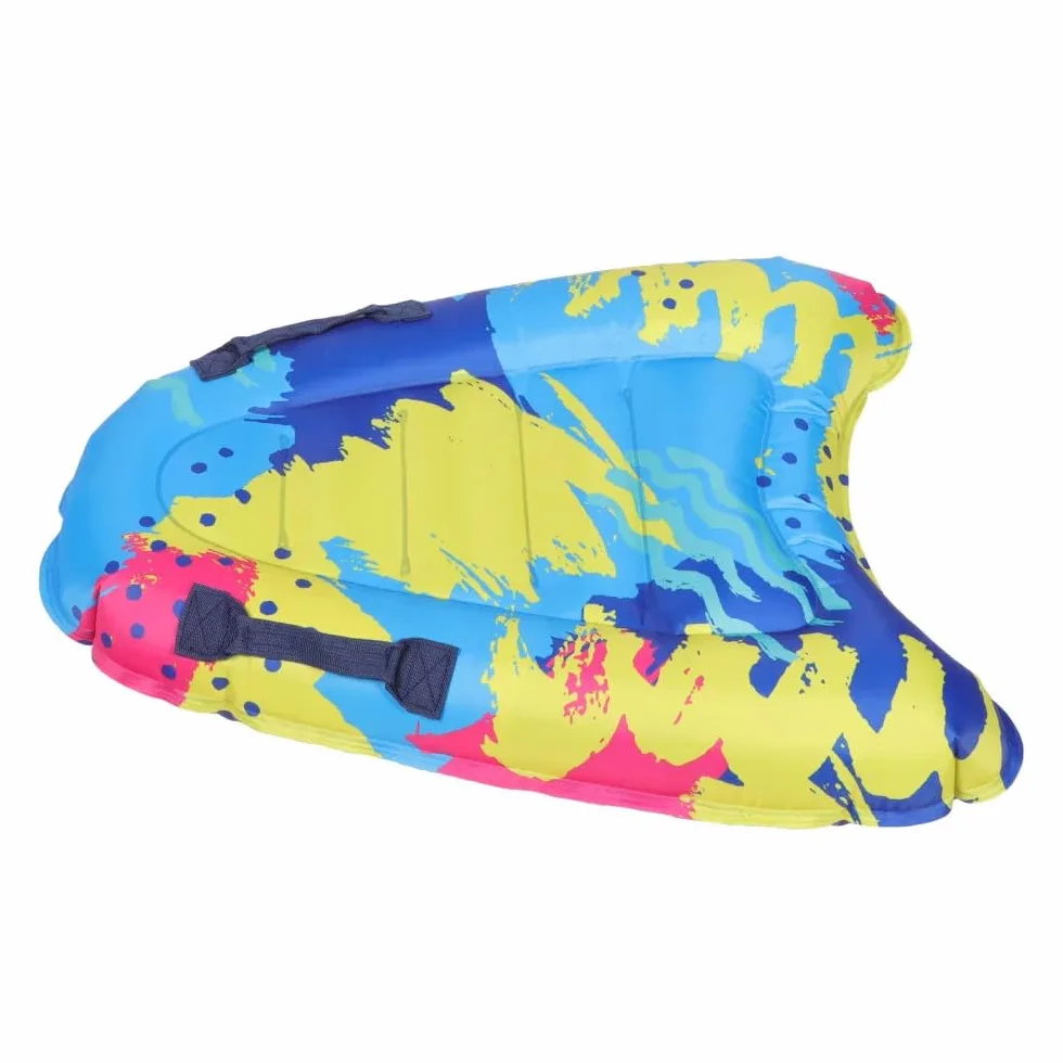 Sarini Tabla de Surf Inflable para Adultos con Asas, Bodyboard Ligero
