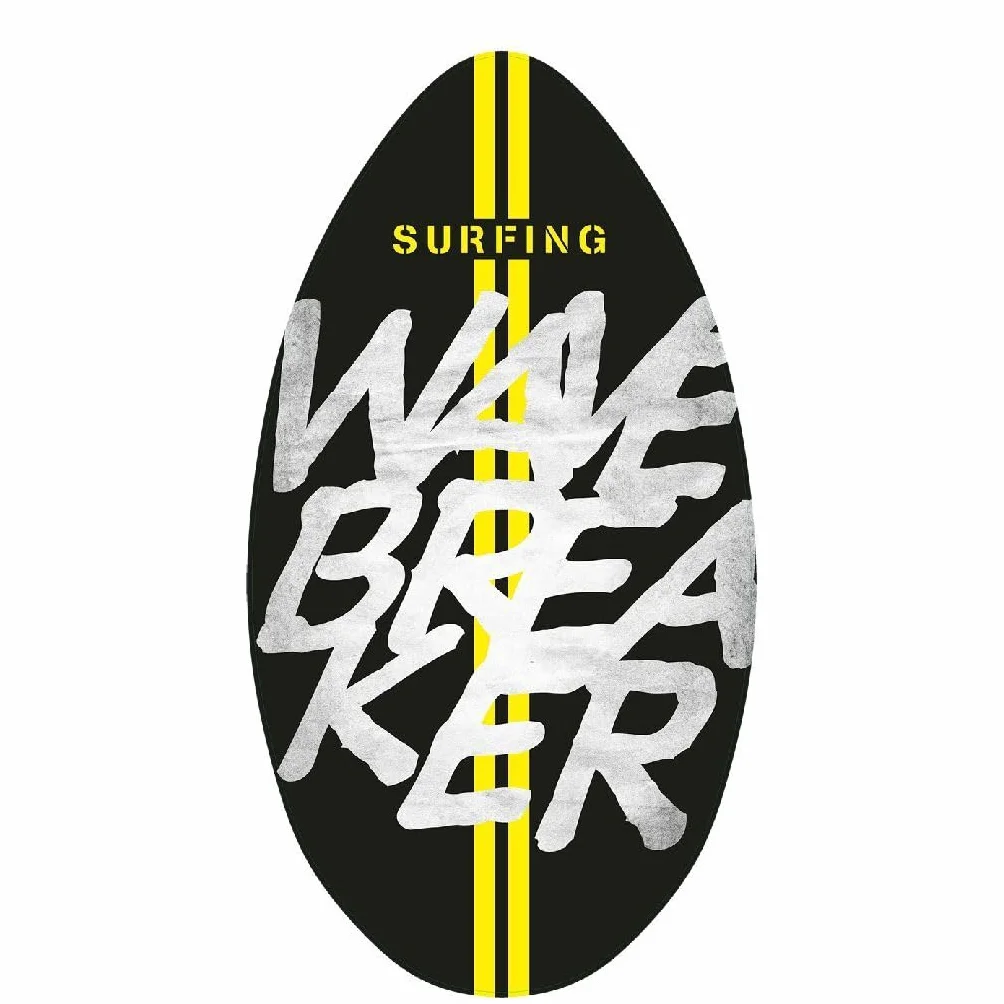 Skimboard Wavebreaker Tabla de skimboard de madera 94 cm