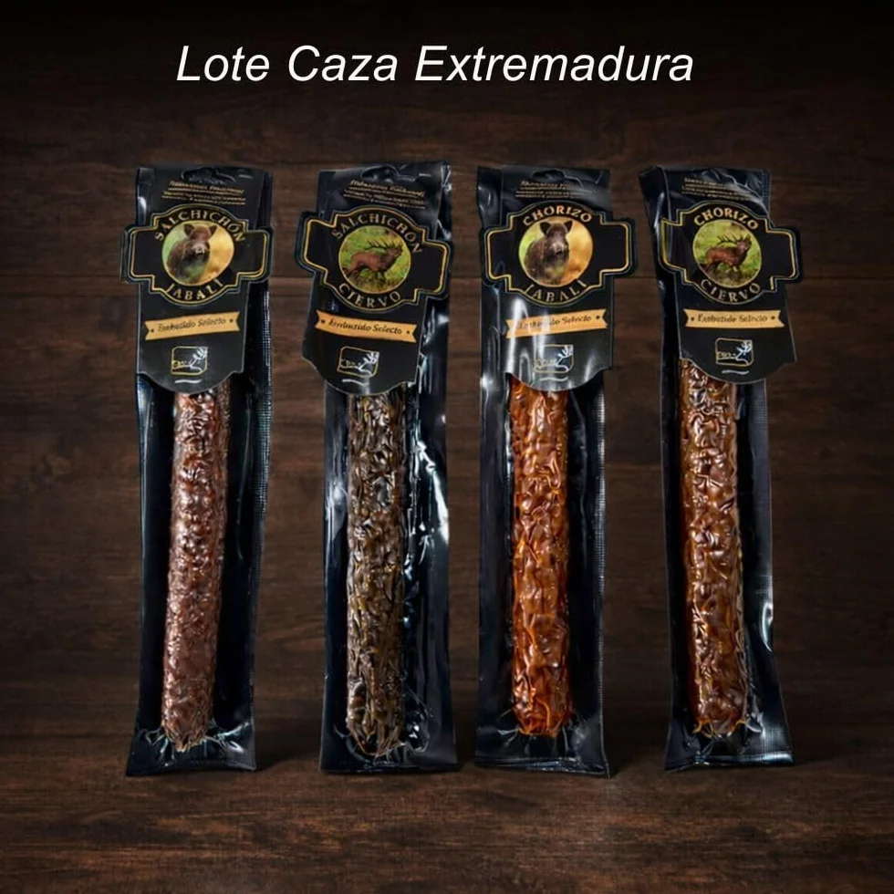 Chorizo y Salchichón de Jabalí y Ciervo Extremeño 200g Selección Gourmet
