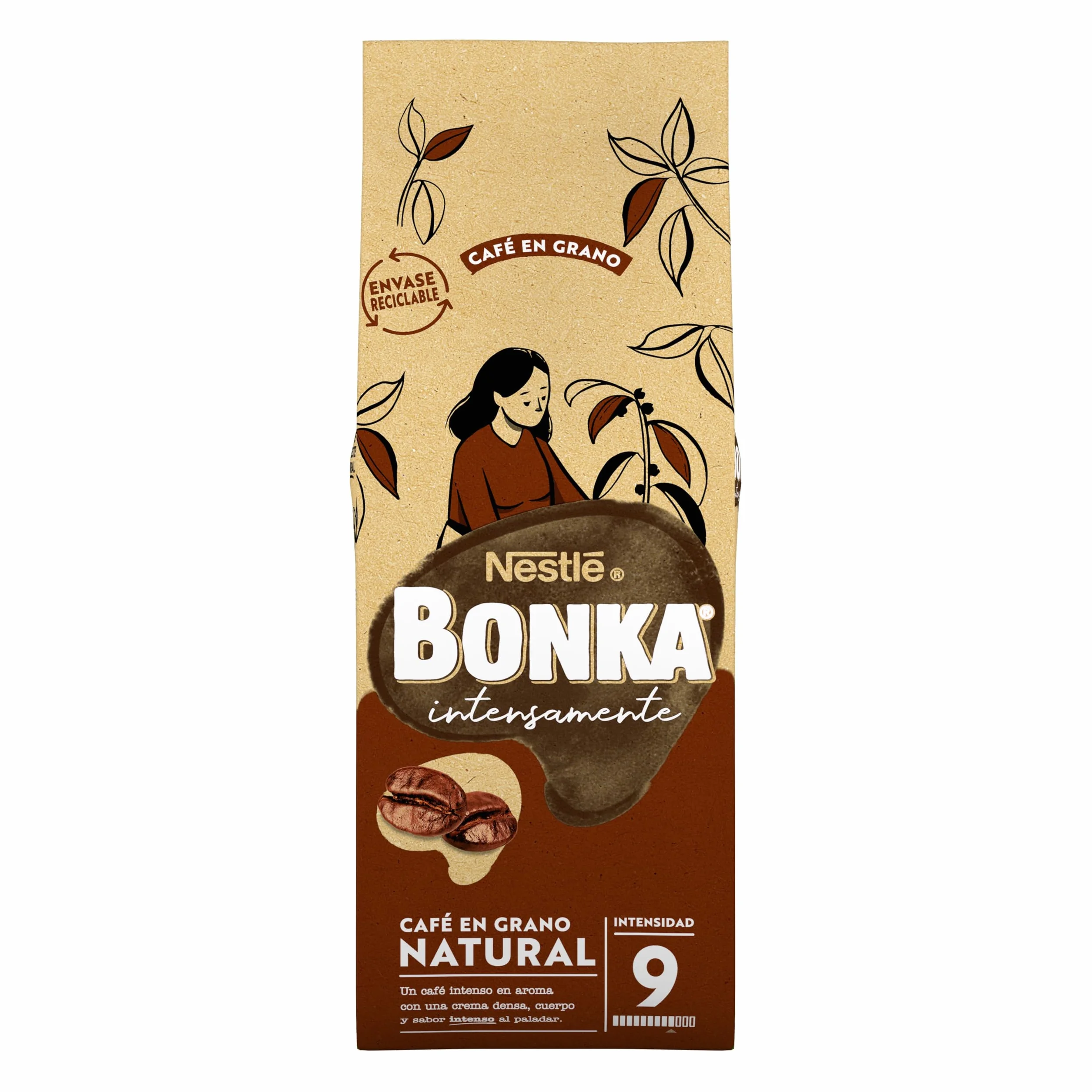 Bonka Café Tostado Grano Natural 500g