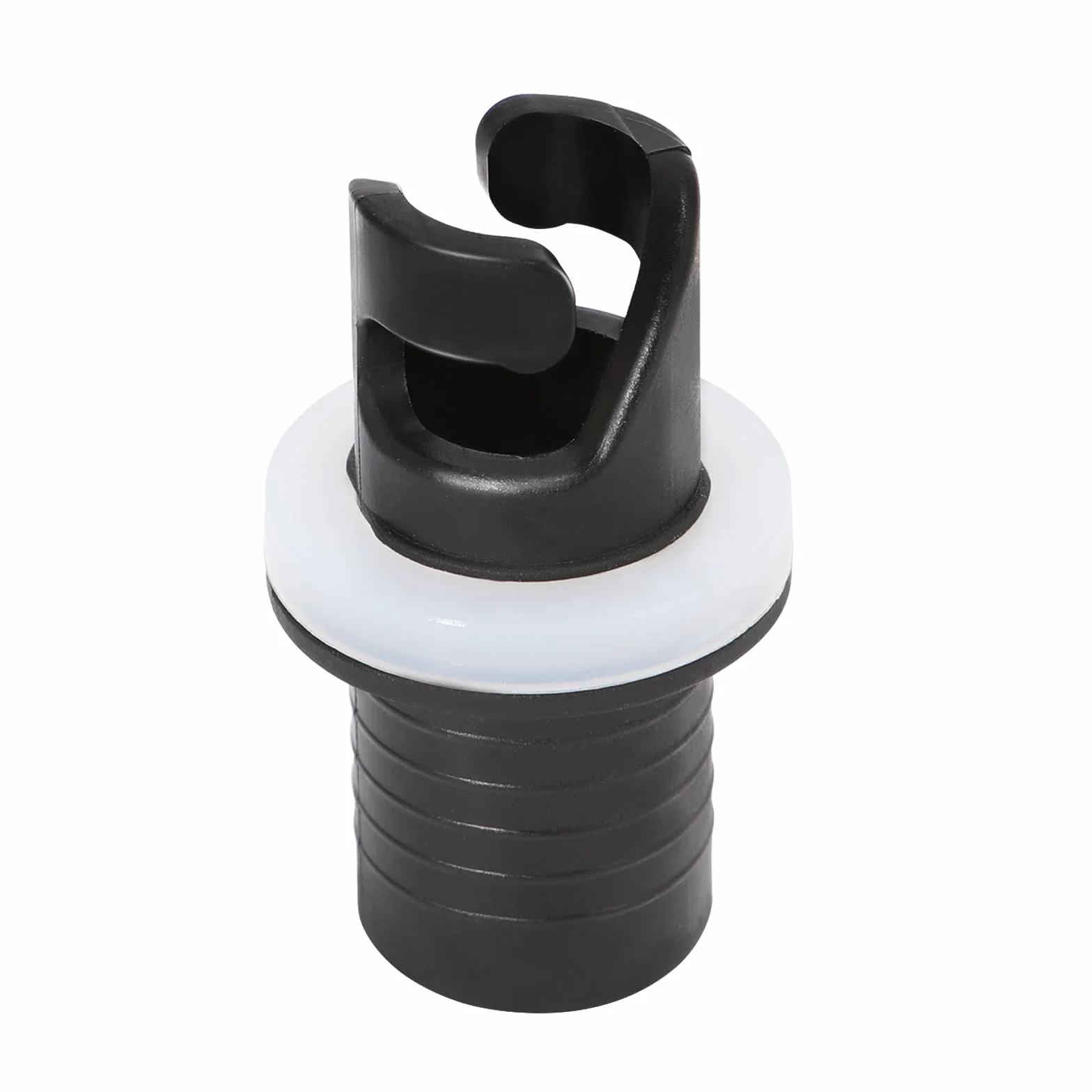 Adaptador de Válvula para Bote Inflable, Negro, Adaptador de Manguera de Bomba de Pie