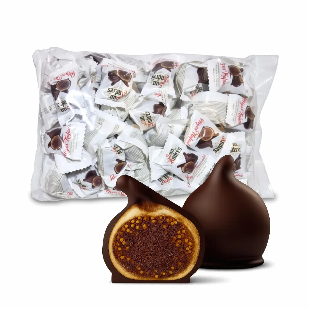 LAPASION - Bombón de higo Trufado con Chocolate | Bombones de Higo | Chocolates para regalar | Bolsa 1 kg | Frutas Trufadas