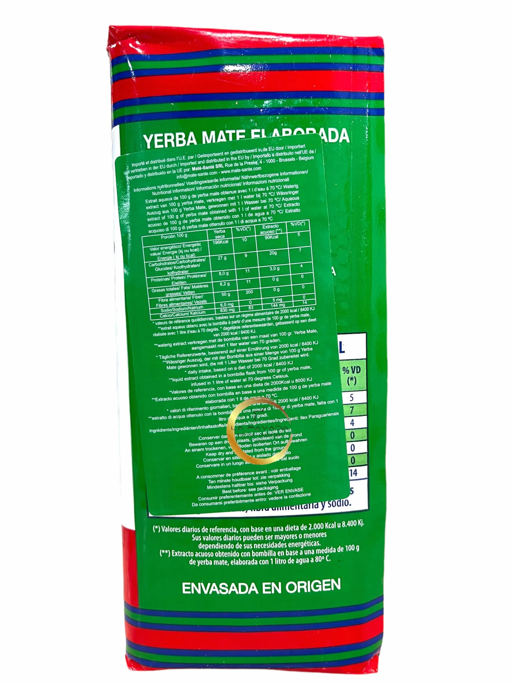 BALDO - Yerba mate P.U.1 - PACK 4un x 1kg