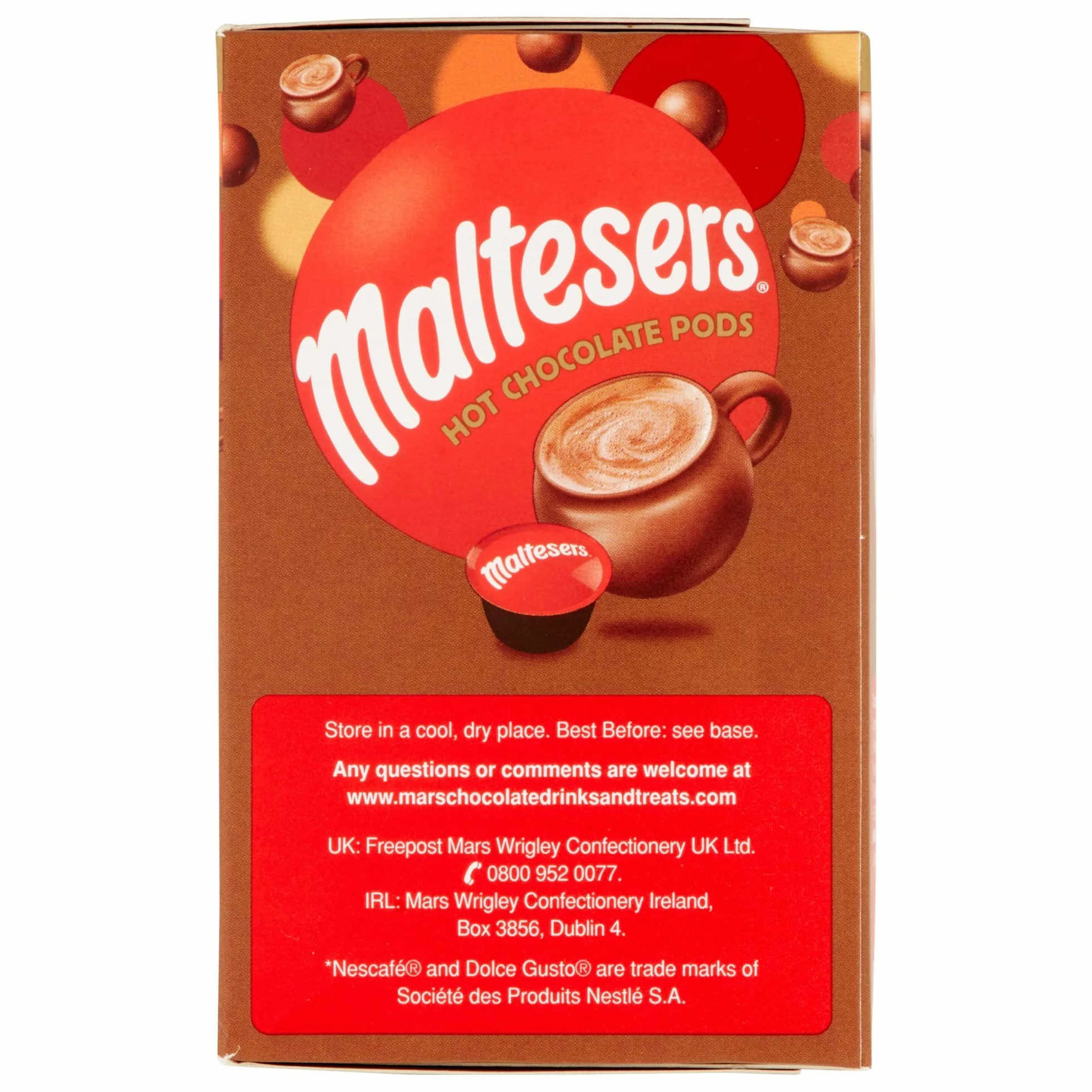 Maltesers Cacao - Dolce Gusto Compatibles 40 Cápsulas - Chocolate caliente