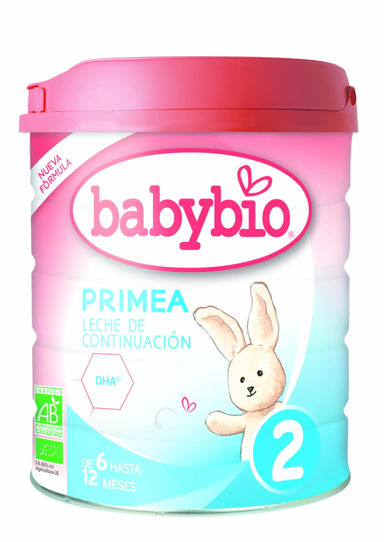 Babybio - Leche Infantil De Vaca - Primea 2 Continuacion - 800G - De 6 Hasta 12 Meses - Bio - Sin Aceite De Palma