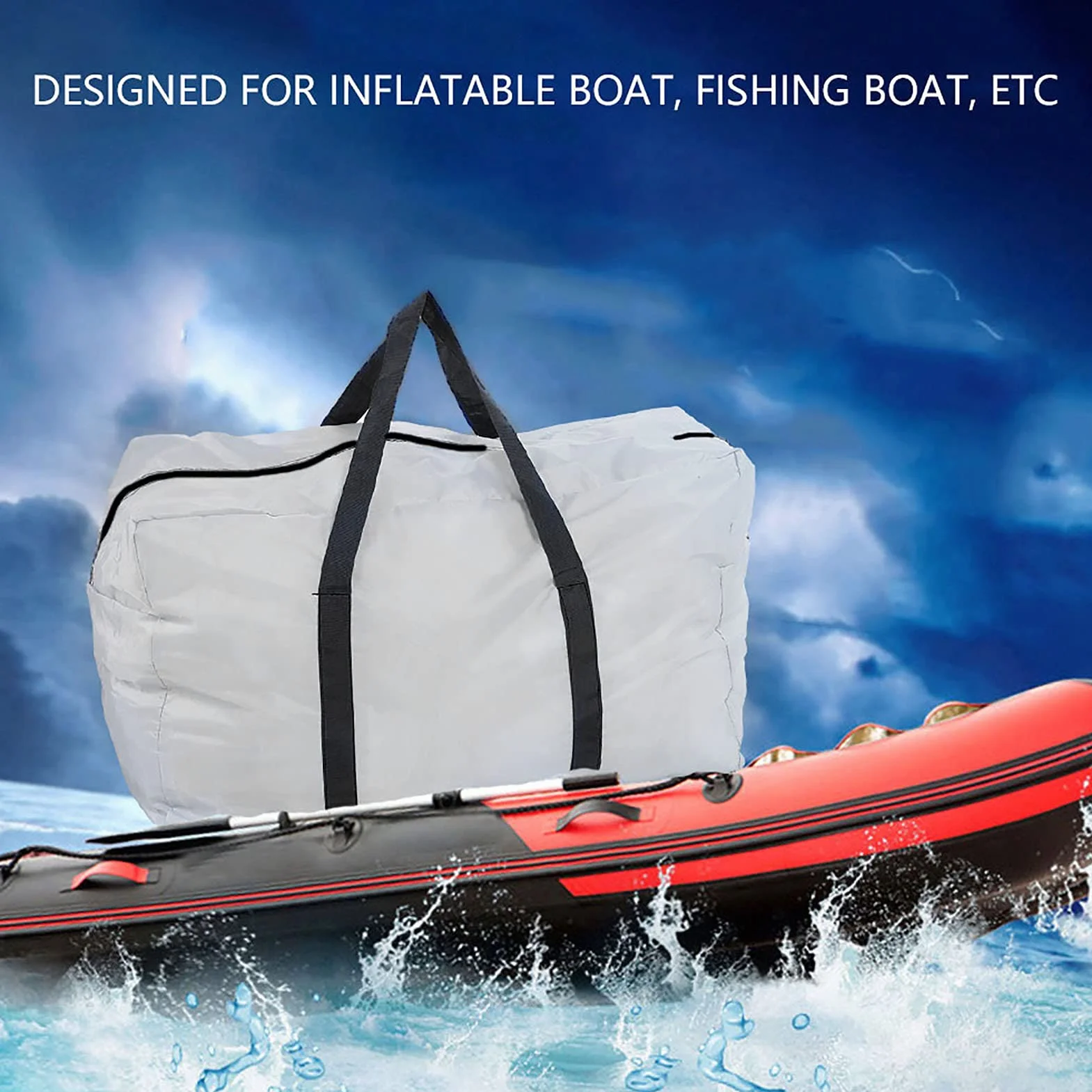 Bolsa Inflable Portátil para Kayak, Bote de Goma, Accesorio de Remo