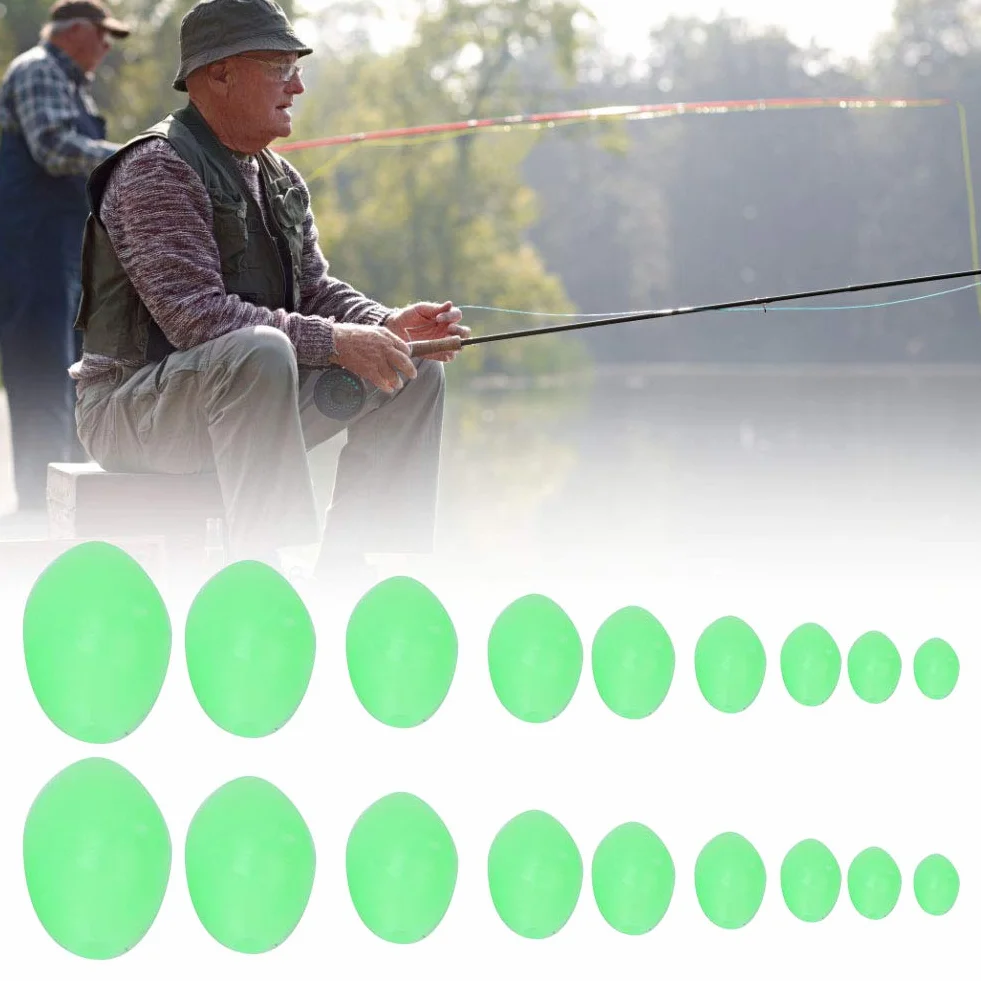 SUNGOOYUE Perlas de Pesca Luminosas 900 Piezas Multifuncional para Pesca Agua Salada Dulce