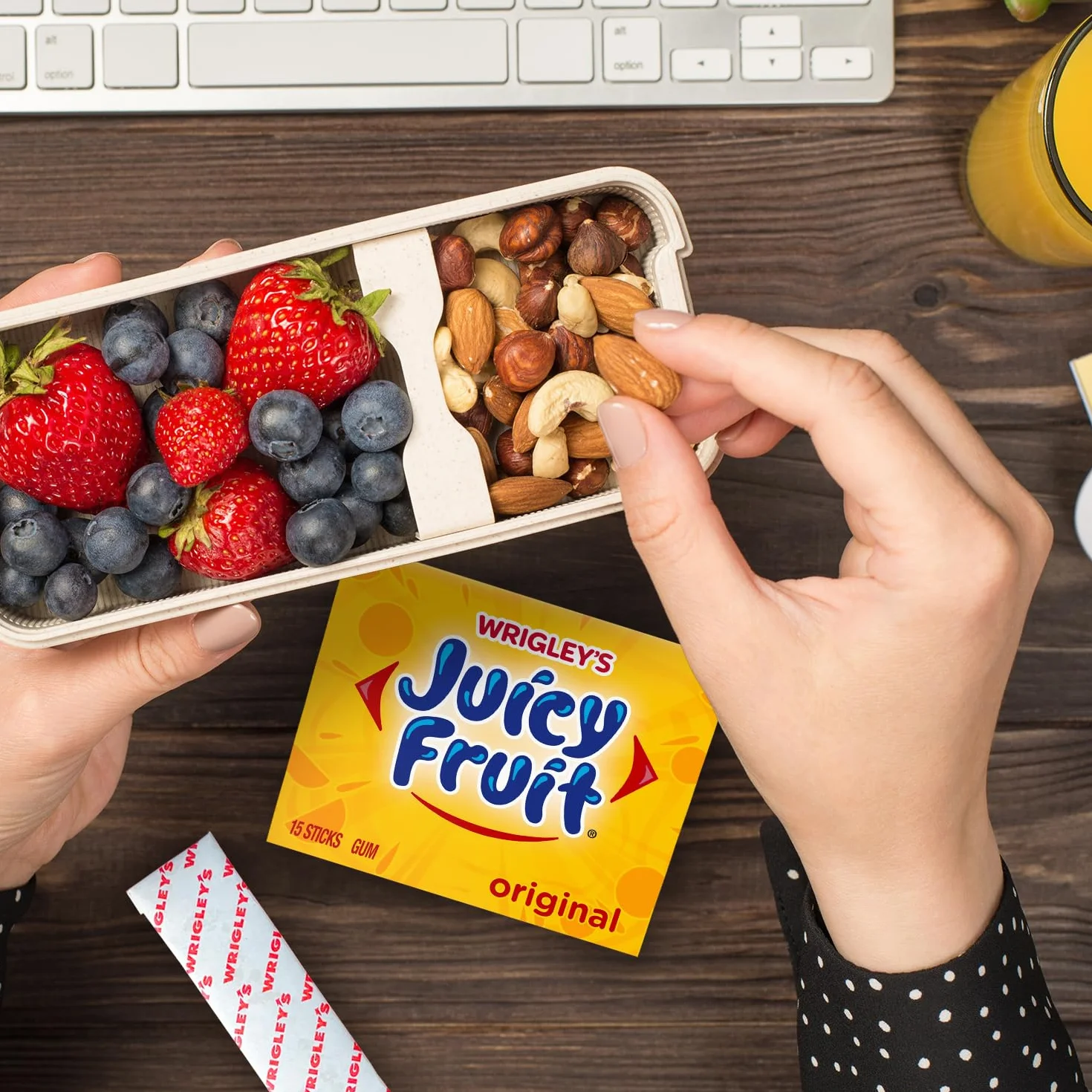 Juicy Fruit Gum, Original, 4.28 Ounce, 45 Count