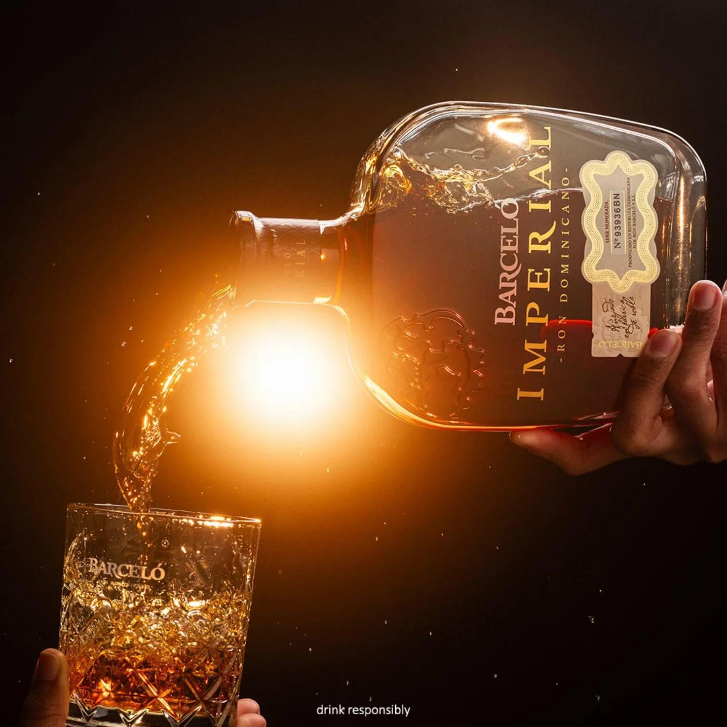 BARCELÓ IMPERIAL - Ron Dominicano - envejecido de forma natural - 38% vol. - 70cl