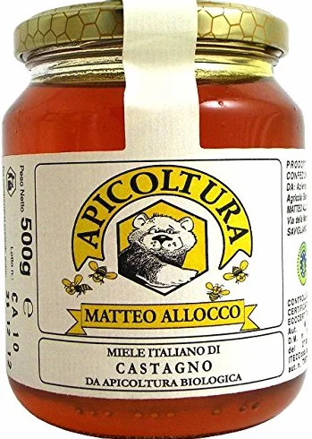 Miele di Castagno Italiano 500 g BIO
