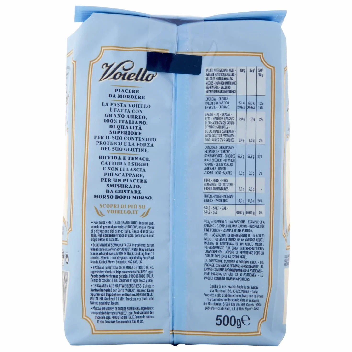 Voiello 152 Penne Rigate Gr.500