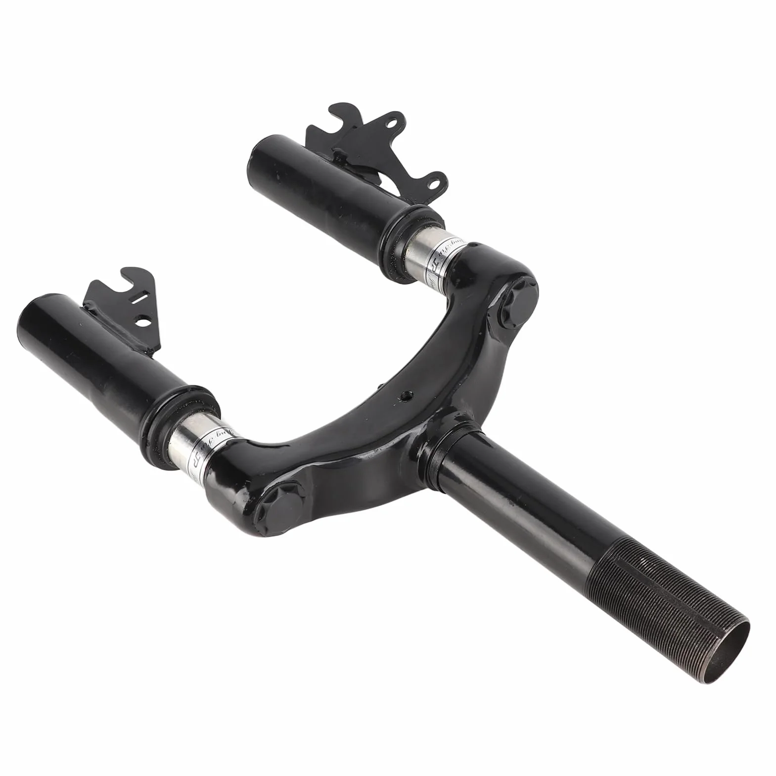 Horquilla de Suspensión Delantera para Patinete Eléctrico de Acero, 10-12 Pulgadas